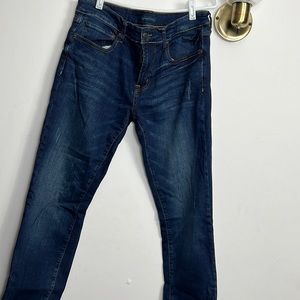 Mens dark wash skinny Aeropostale jeans
